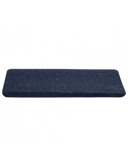 Tappetini Autoadesivi per Scale 15 pz 65x24,5x3,5 cm Blu