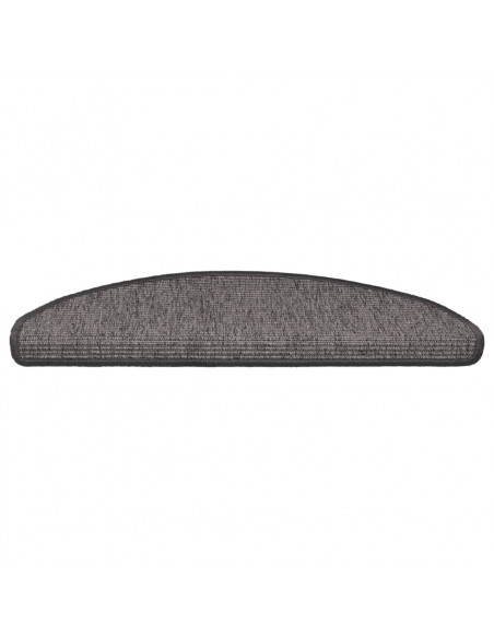 Tappetini Autoadesivi per Scale 15 pz Grigi e Beige 65x21x4 cm