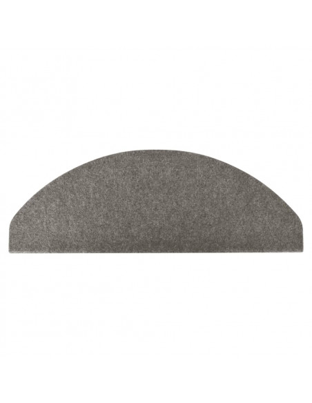 Tappetini Autoadesivi per Scale 10pz Grigi 56x17x3 cm