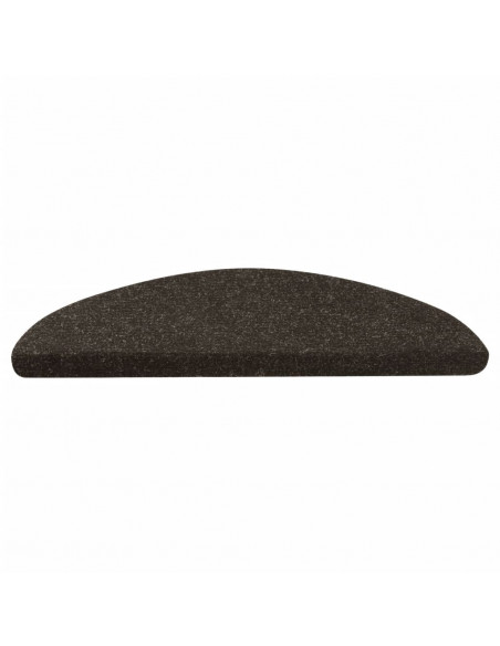 Tappetini Autoadesivi per Scale 10pz Antracite 56x17x3 cm