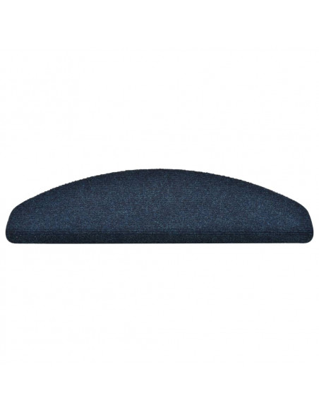 Tappetini Autoadesivi Scale 15 pz Blu 65x21x4 cm Agugliati