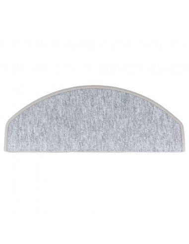 Tappetini per Scale 10 pz 65x24x4 cm Grigio Chiaro