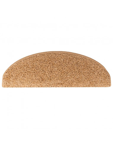 Tappetini per Scale 10 pz 65x21x4 cm Beige