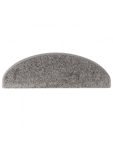 Tappetini per Scale 10 pz 65x21x4 cm Grigi