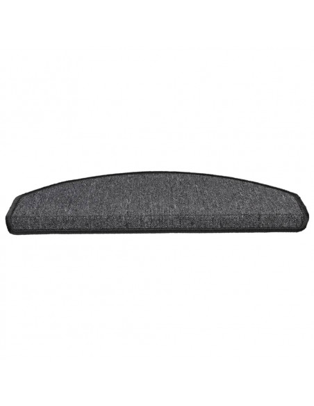 Tappetini per Scale 10 pz 65x24x4 cm Antracite