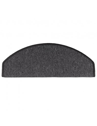 Tappetini per Scale 10 pz 65x24x4 cm Antracite