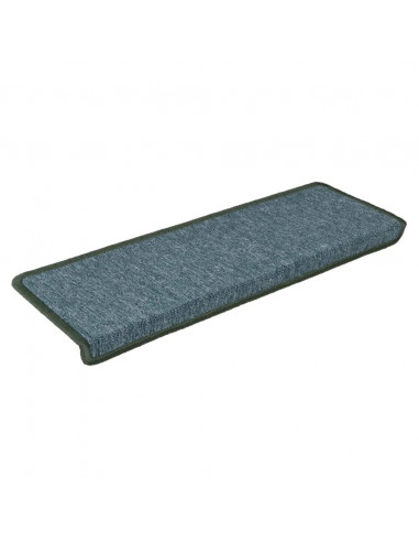 Tappetini per Scale 15 pz 65x21x4 cm Verdi