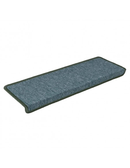 Tappetini per Scale 15 pz 65x21x4 cm Verdi