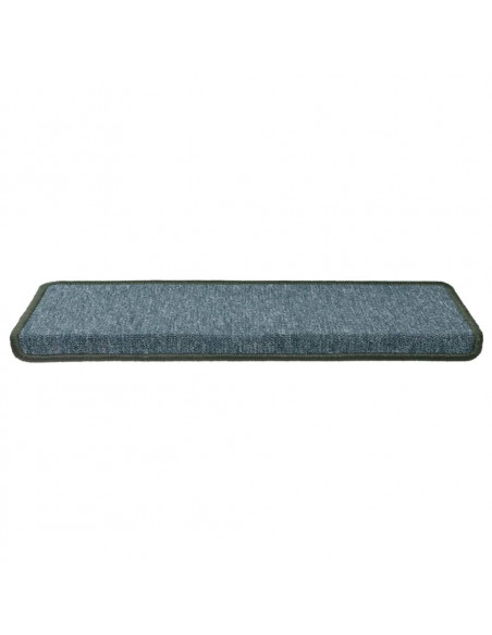 Tappetini per Scale 15 pz 65x21x4 cm Verdi