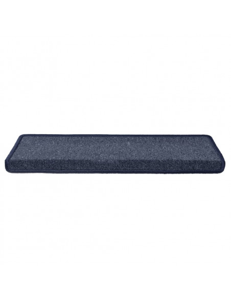 Tappetini per Scale 15 pz 65x21x4 cm Grigi e Blu