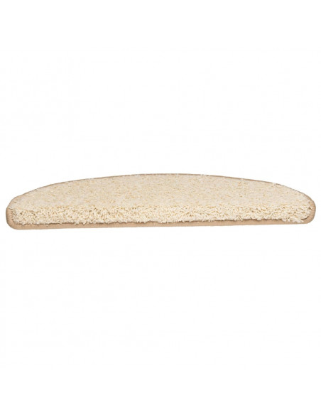 Tappetini per Scale 15 pz Crema 65x21x4 cm