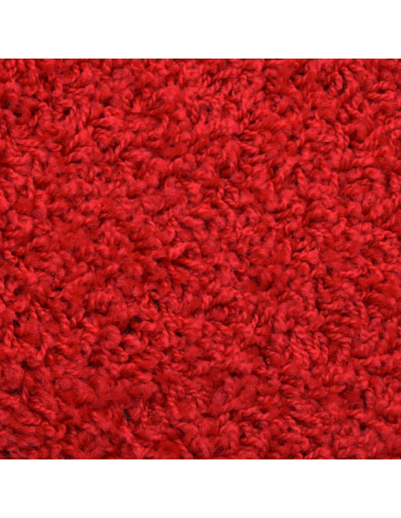 Tappetini per Scale 15 pz Rossi 65x21x4 cm