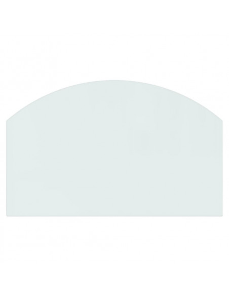 Lastra in Vetro per Caminetto 80x50 cm