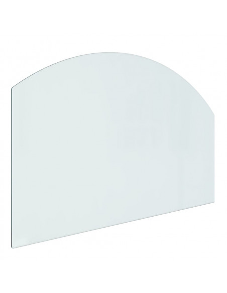 Lastra in Vetro per Caminetto 80x50 cm