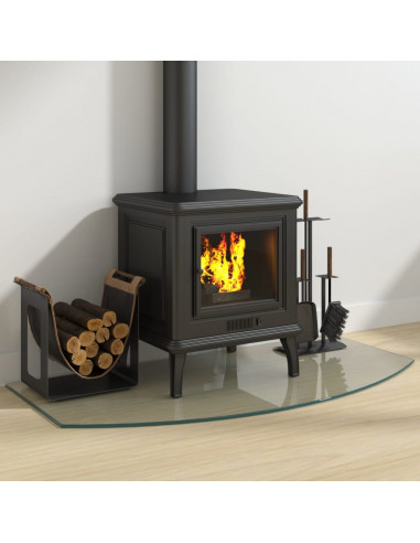 Lastra in Vetro per Caminetto 100x50 cm