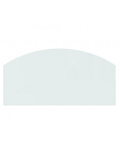 Lastra in Vetro per Caminetto 100x50 cm