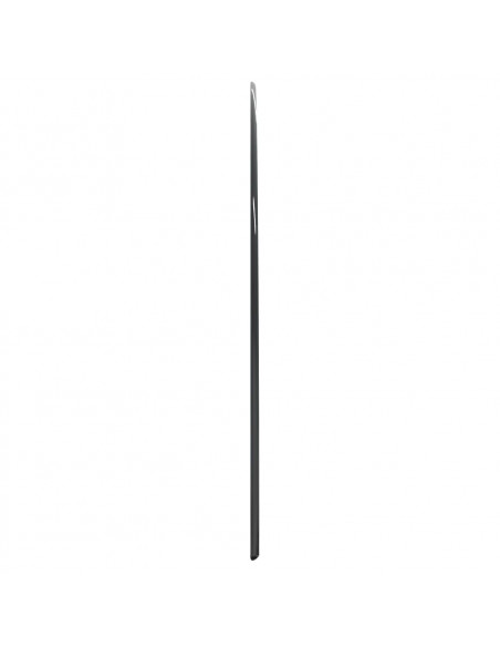 Lastra in Vetro per Caminetto Semicircolare 1200x600 mm