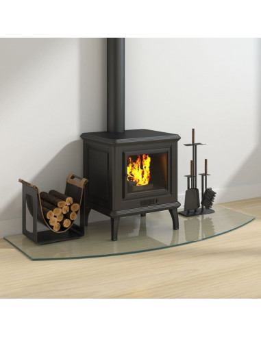 Lastra in Vetro per Caminetto 120x50 cm