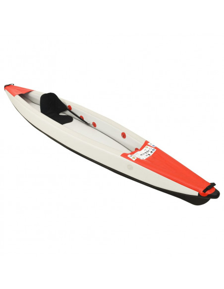 Kayak Gonfiabile Rosso 375x72x31 cm in Poliestere