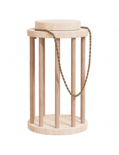 Mangiatoia per Conigli Ø15x25,5 cm in Legno Massello di Abete 2