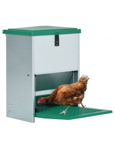 Mangiatoia Automatica per Pollame Feedomatic con Pedale 12 kg