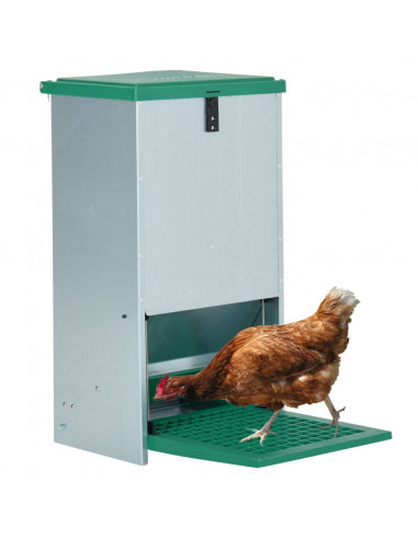 Mangiatoia Automatica per Pollame Feedomatic con Pedale 20 kg