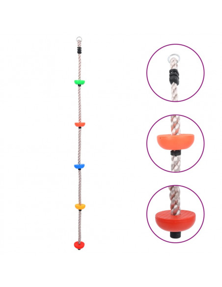 Fune da Arrampicata con Piattaforme 200 cm