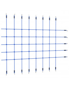 Rete da Arrampicata 200x150 cm Blu 2