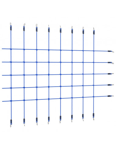 Rete da Arrampicata 200x150 cm Blu