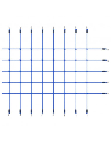 Rete da Arrampicata 200x150 cm Blu