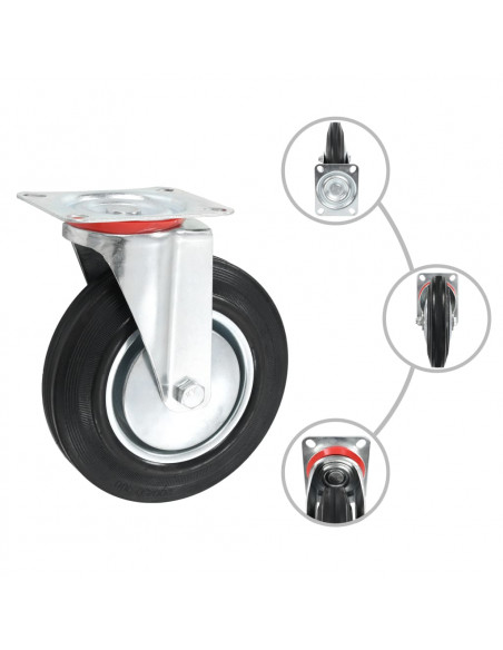 Ruote Girevoli 24 pz 200 mm