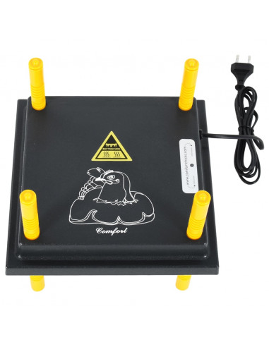 Chioccia Artificiale Piastra per Pulcini e Anatroccoli 25x25 cm