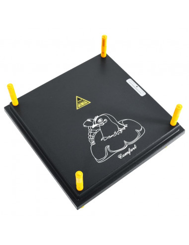 Chioccia Artificiale Piastra per Pulcini e Anatroccoli 40x40 cm