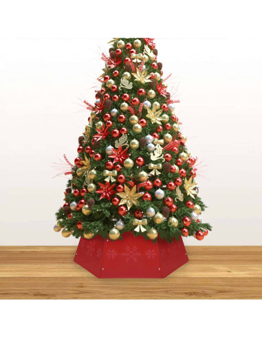 Gonna per Albero di Natale Rossa Ø68x25 cm