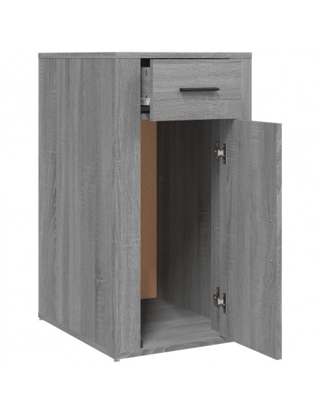 Mobile Scrivania grigio sonoma 40x49x75 cm Legno Multistrato