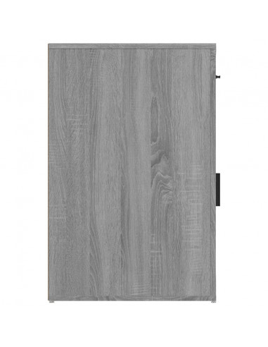 Mobile Scrivania grigio sonoma 40x49x75 cm Legno Multistrato