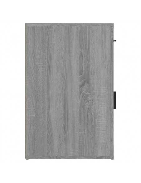 Mobile Scrivania grigio sonoma 40x49x75 cm Legno Multistrato