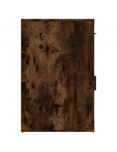 Mobile Scrivania rovere fumo 40x49x75 cm Legno Multistrato