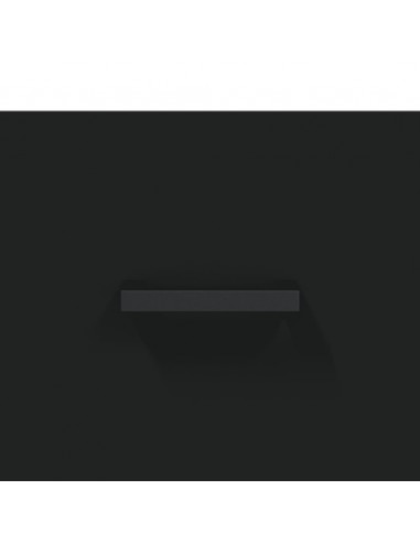 Scarpiera Nera 30x35x105 cm in Legno Multistrato