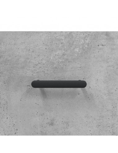 Scarpiera Grigio Cemento 30x35x105 cm in Legno Multistrato