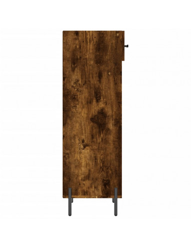 Scarpiera Rovere Fumo 30x35x105 cm in Legno Multistrato