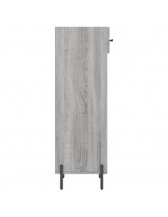 Scarpiera Grigio Sonoma 30x35x105 cm in Legno Multistrato 2