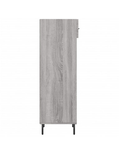 Scarpiera Grigio Sonoma 30x35x105 cm in Legno Multistrato
