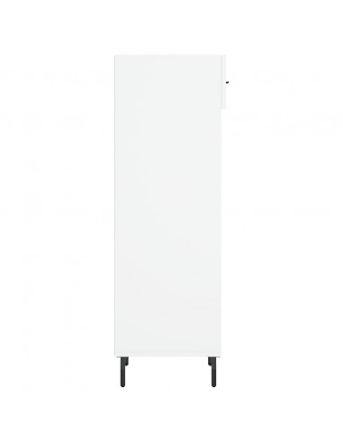 Scarpiera Bianca 30x35x105 cm in Legno Multistrato