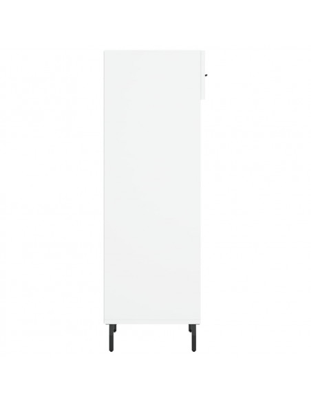 Scarpiera Bianca 30x35x105 cm in Legno Multistrato