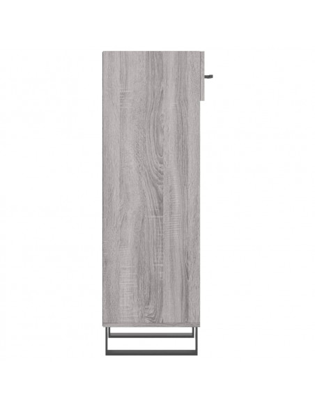 Scarpiera Grigio Sonoma 30x35x105 cm in Legno Multistrato