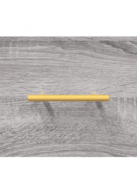 Scarpiera Grigio Sonoma 30x35x105 cm in Legno Multistrato