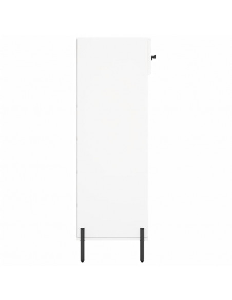 Scarpiera Bianca 60x35x105 cm in Legno Multistrato