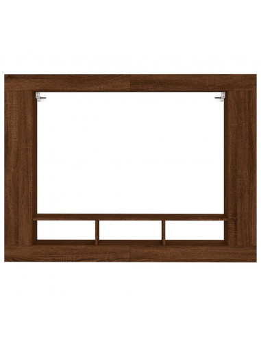 Mobile Porta TV Rovere Marrone 152x22x113 cm Legno Multistrato