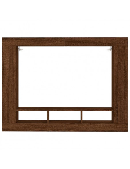 Mobile Porta TV Rovere Marrone 152x22x113 cm Legno Multistrato